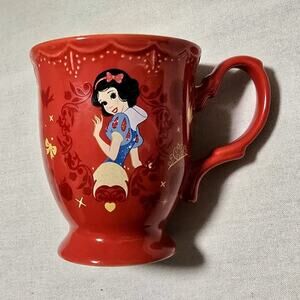 Disney Store Snow White Red Mug Disney Franchise Collectible Made in Thailand